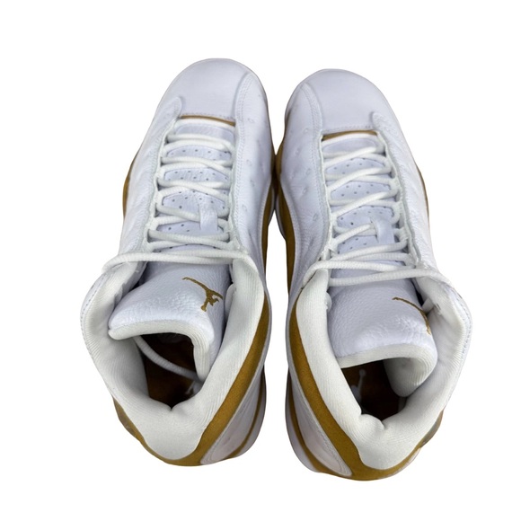 NWT! Nike Air Jordan 13 Retro ‘Wheat’ White Men’s 9.5 Shoes 414571-171 B Grade main image 5
